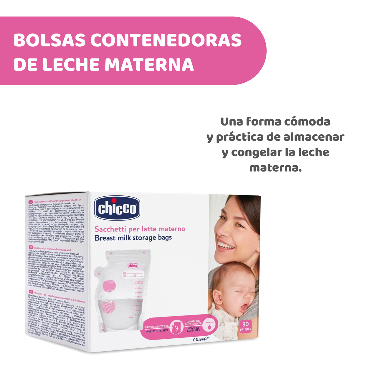 Bolsas contenedoras de leche materna null - 4