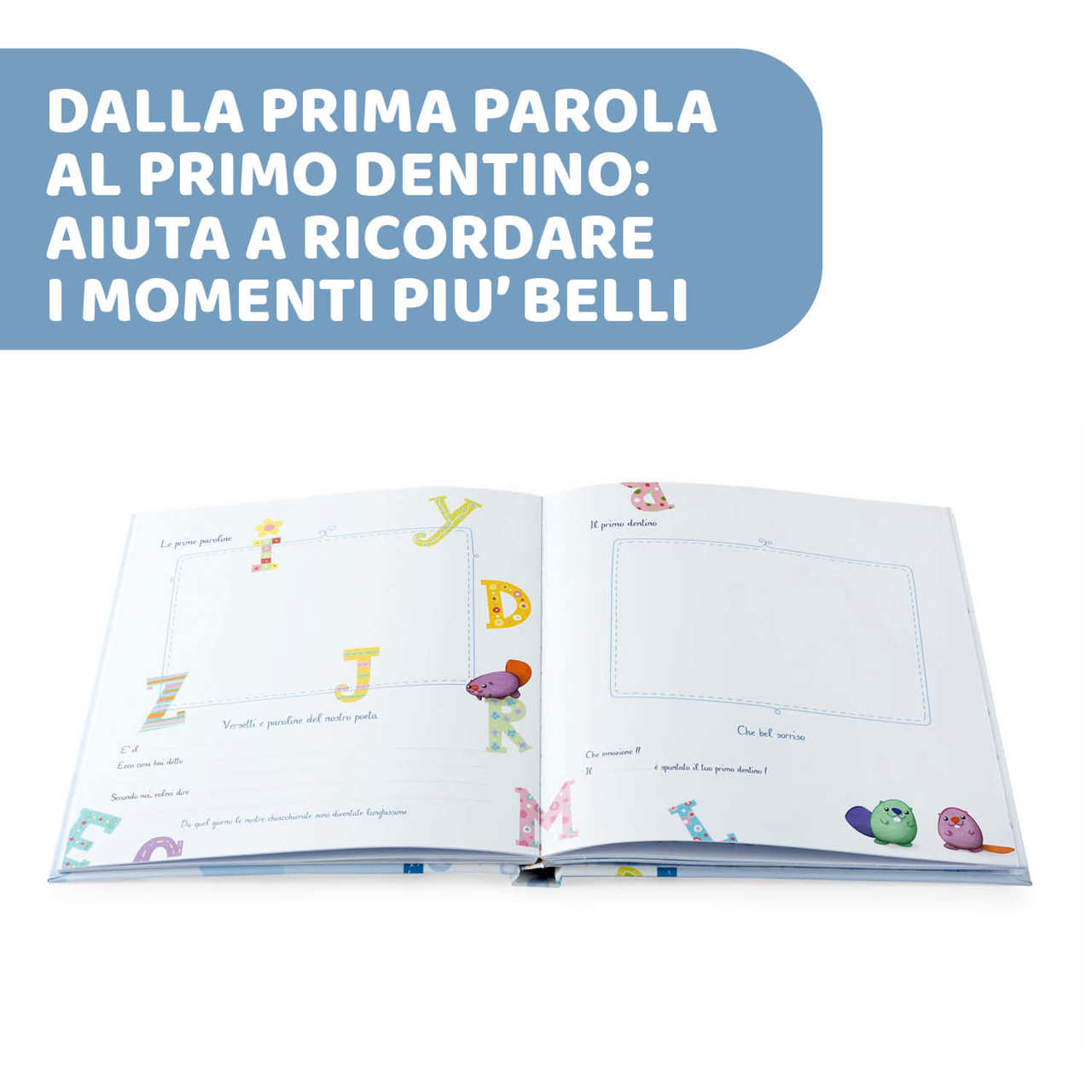 Libro Ricordi Azzurro Chicco - 1