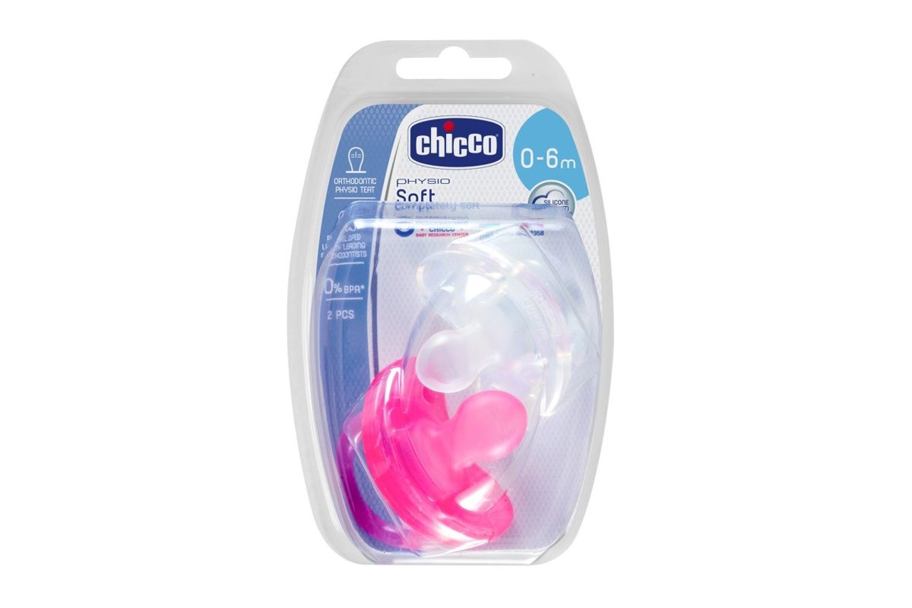 Chupeta Physio Soft Silicone 0-6m 2pçs image number 1