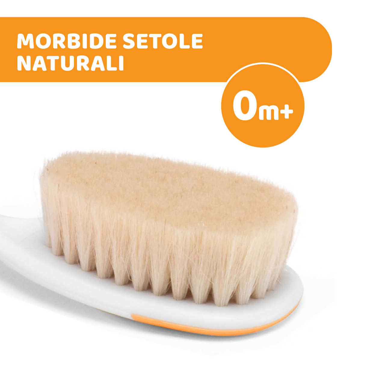 Spazzola e pettine in pelo naturale - 0m+ null - 2