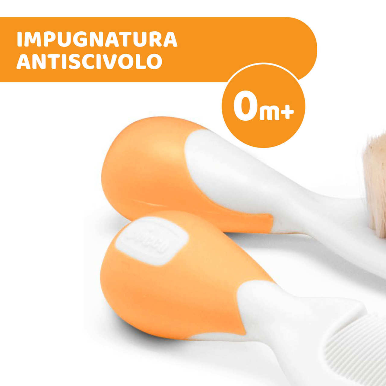 Spazzola e pettine in pelo naturale - 0m+ null - 4