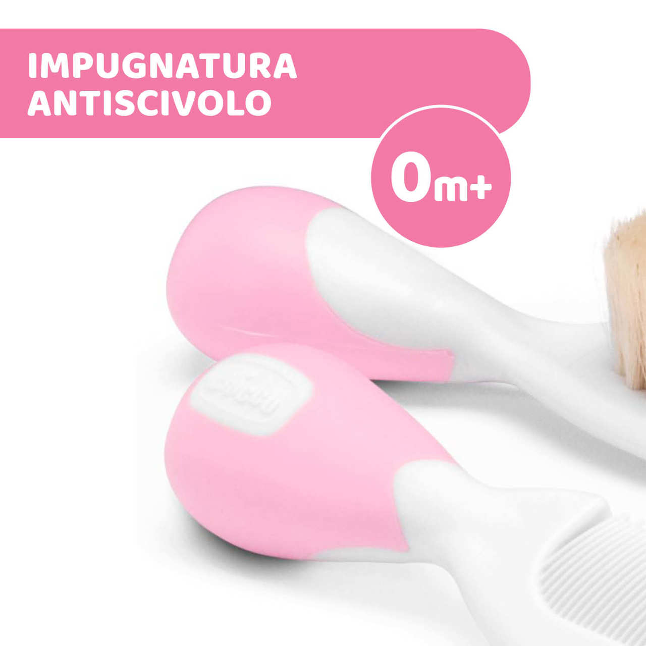 Spazzola e pettine in pelo naturale - 0m+ null - 4