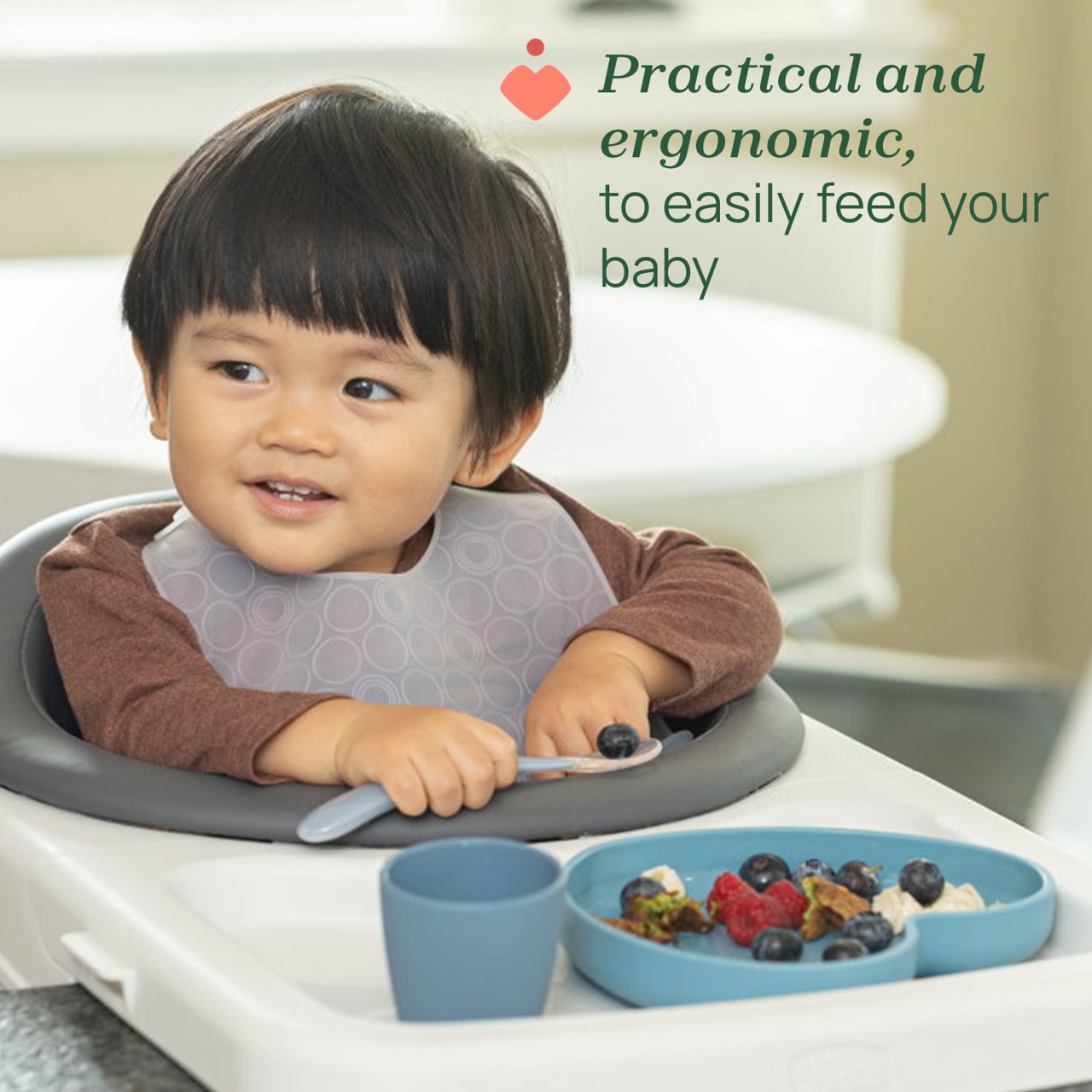 Cucchiaio Morbido in Silicone 6m+ Chicco - 4