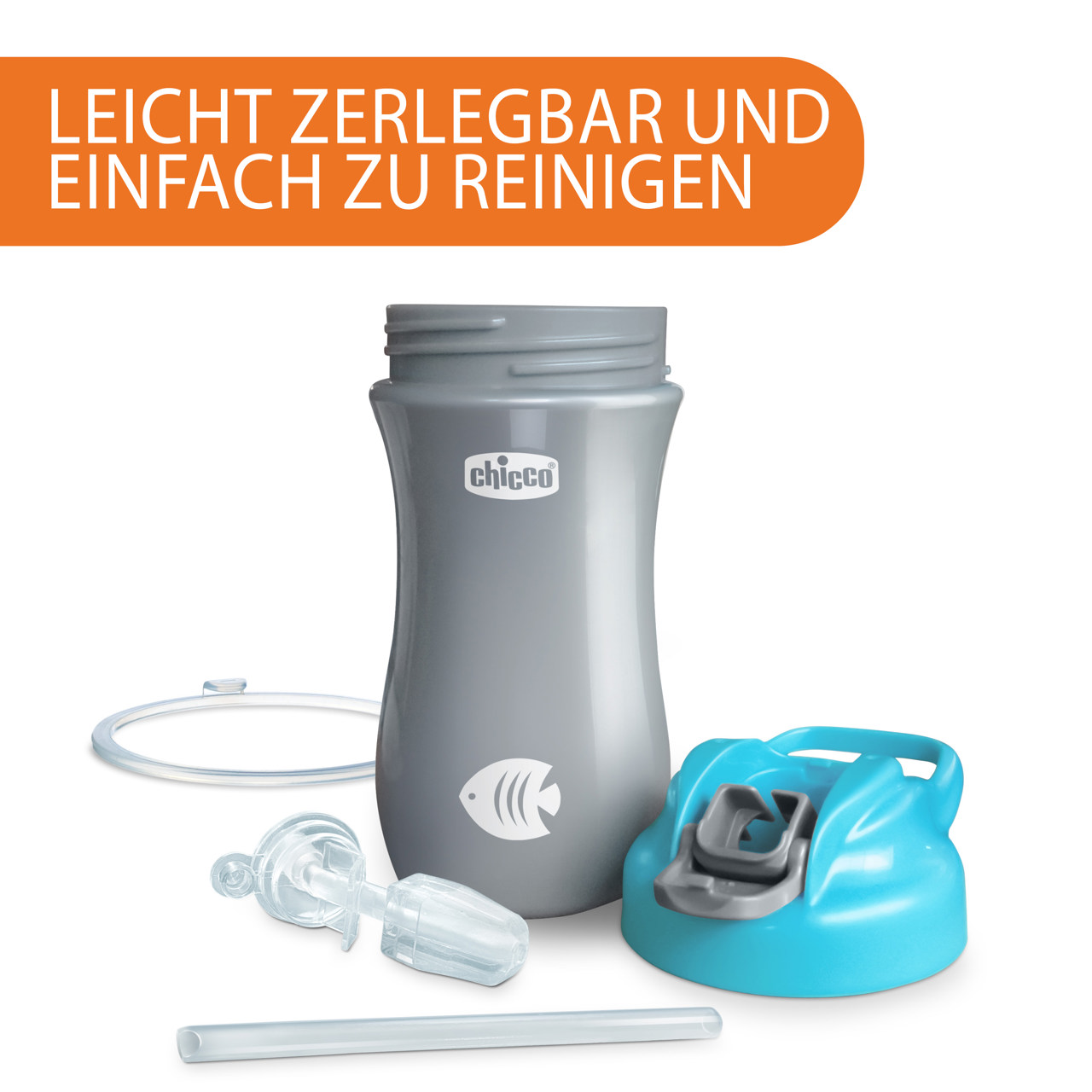 Trinkbecher Pop-up Cup, 2 J.+, 350 Ml null - 5