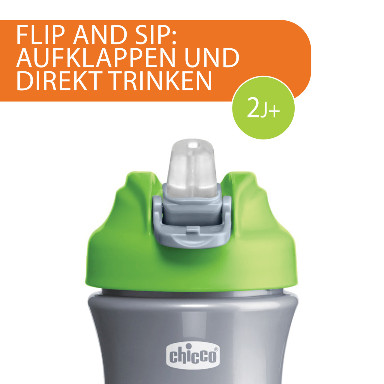 Trinkbecher Pop-up Cup, 2 J.+, 350 Ml null - 1