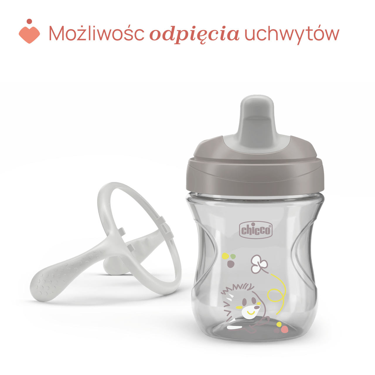 KUBEK NIEKAPEK Z TWARDYM USTNIKIEM 200 ML 6M+ null - 6