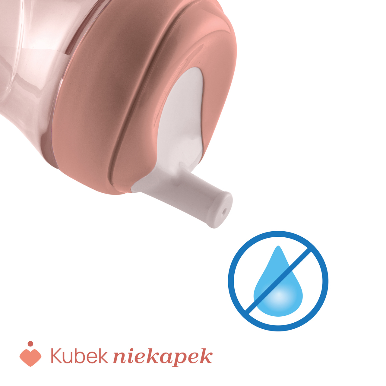 KUBEK NIEKAPEK Z USTNIKIEM W KSZTAŁCIE SŁOMKI 266 ML 12M+ null - 4