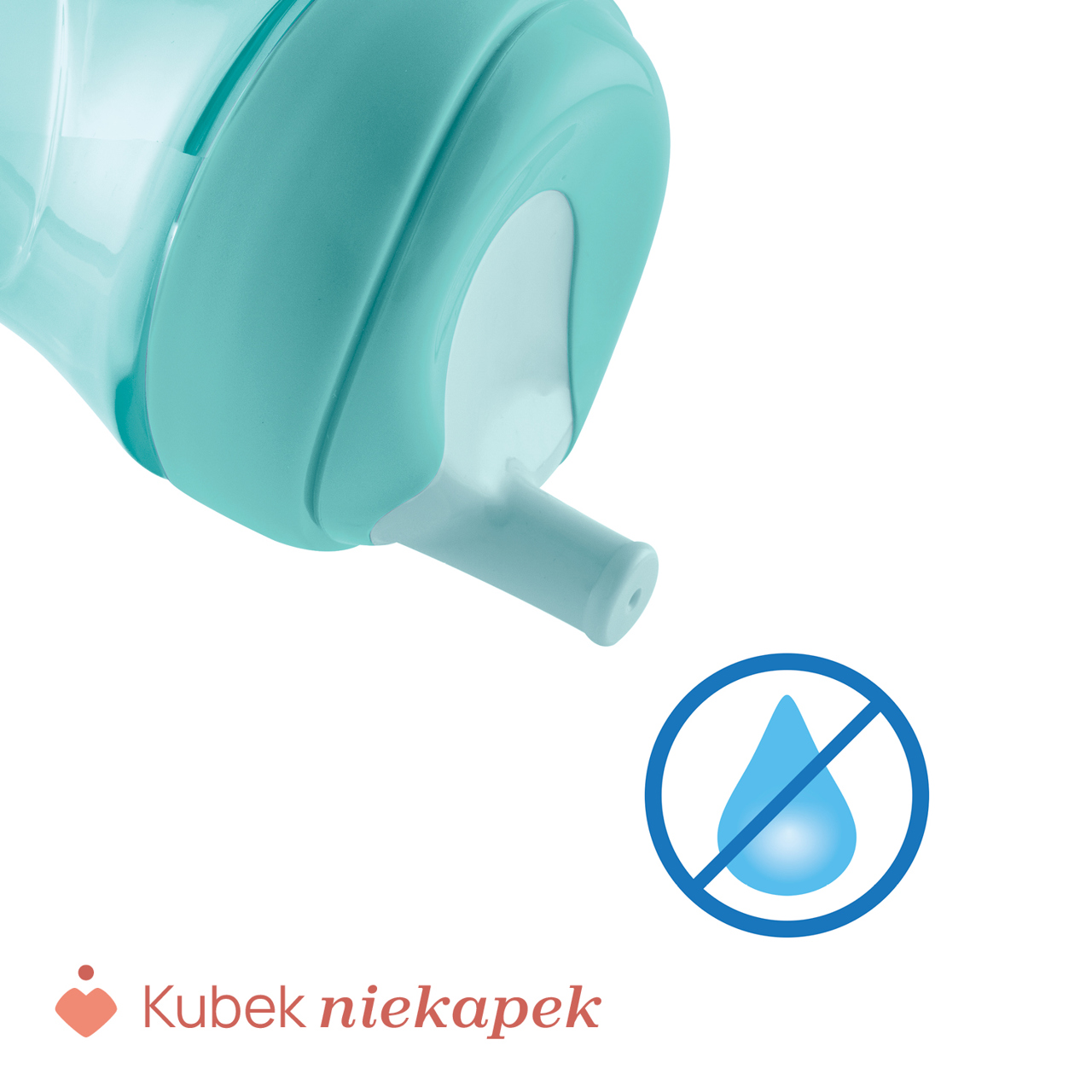 KUBEK NIEKAPEK Z USTNIKIEM W KSZTAŁCIE SŁOMKI 266 ML 12M+ null - 4