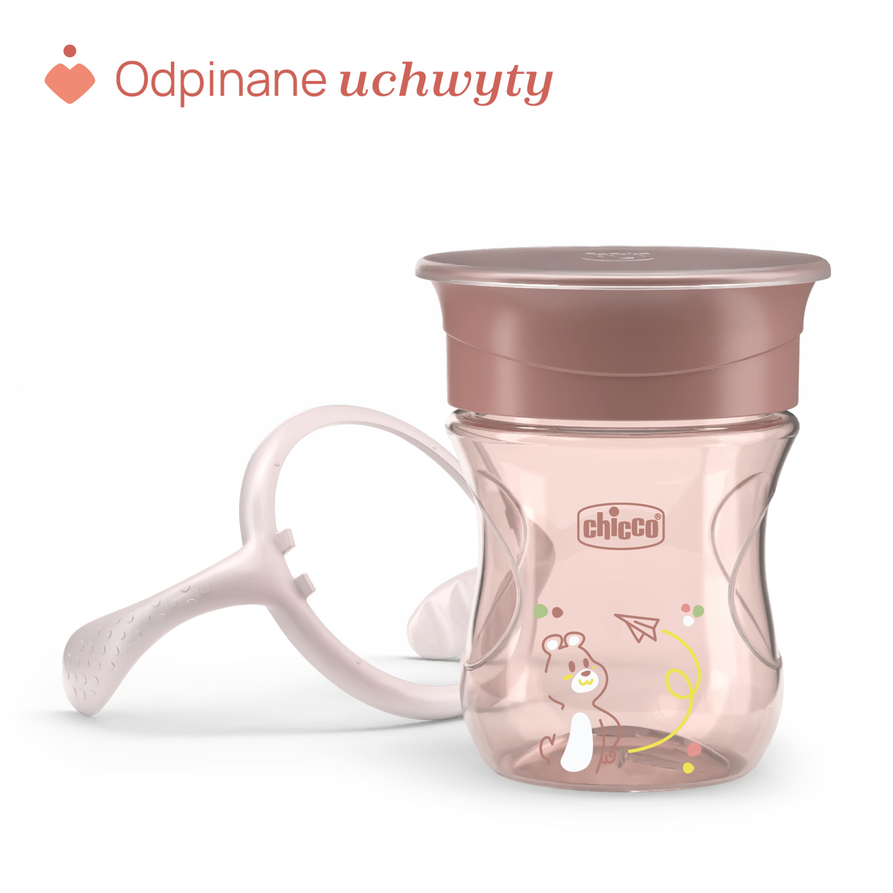 KUBEK 360` DO NAUKI SAMODZIELNEGO PICIA 200 ML 12M+ null - 5