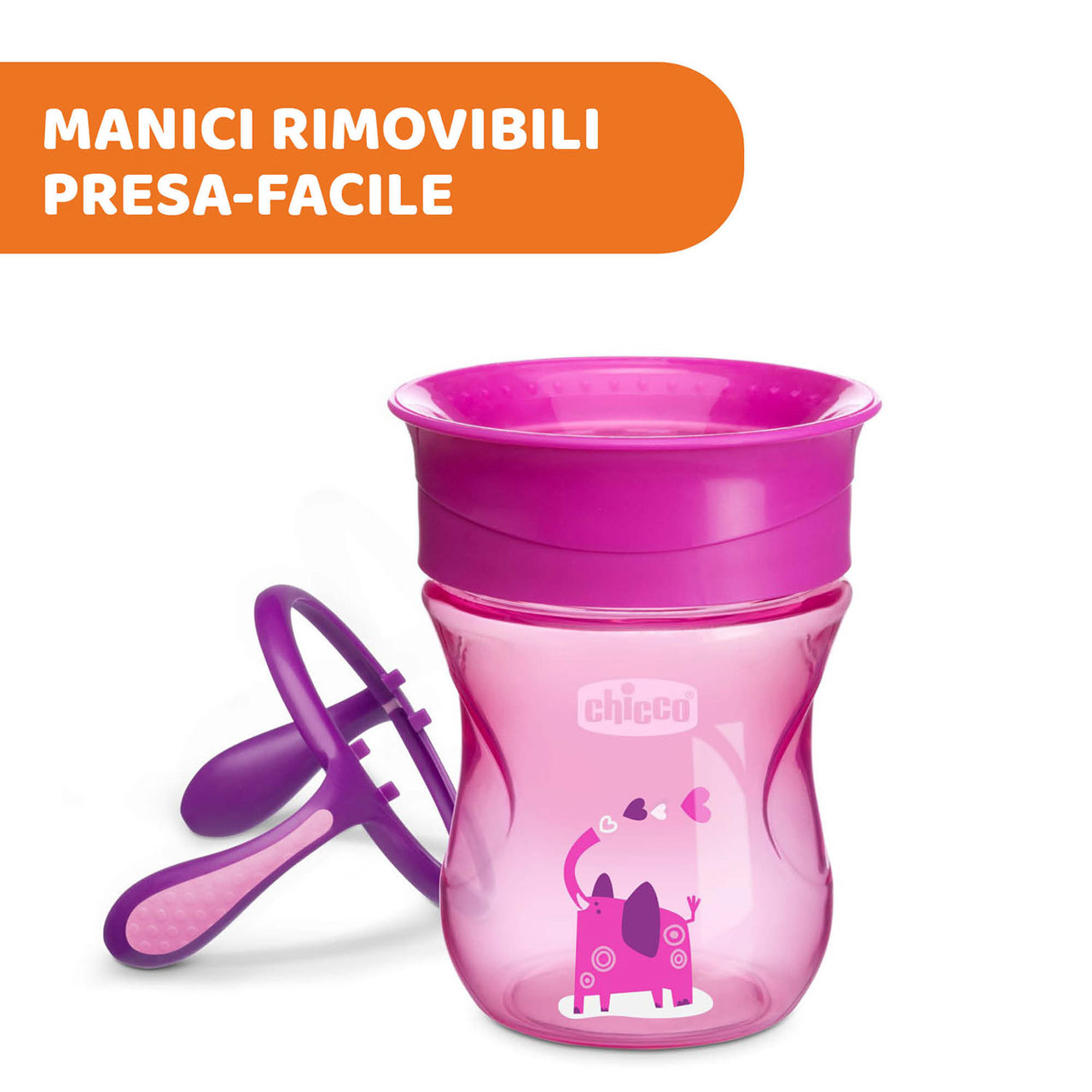 Chicco Bicchiere Tazza Pappa Training Rossa 12+ Mesi in vendita online su  FarmaRegno