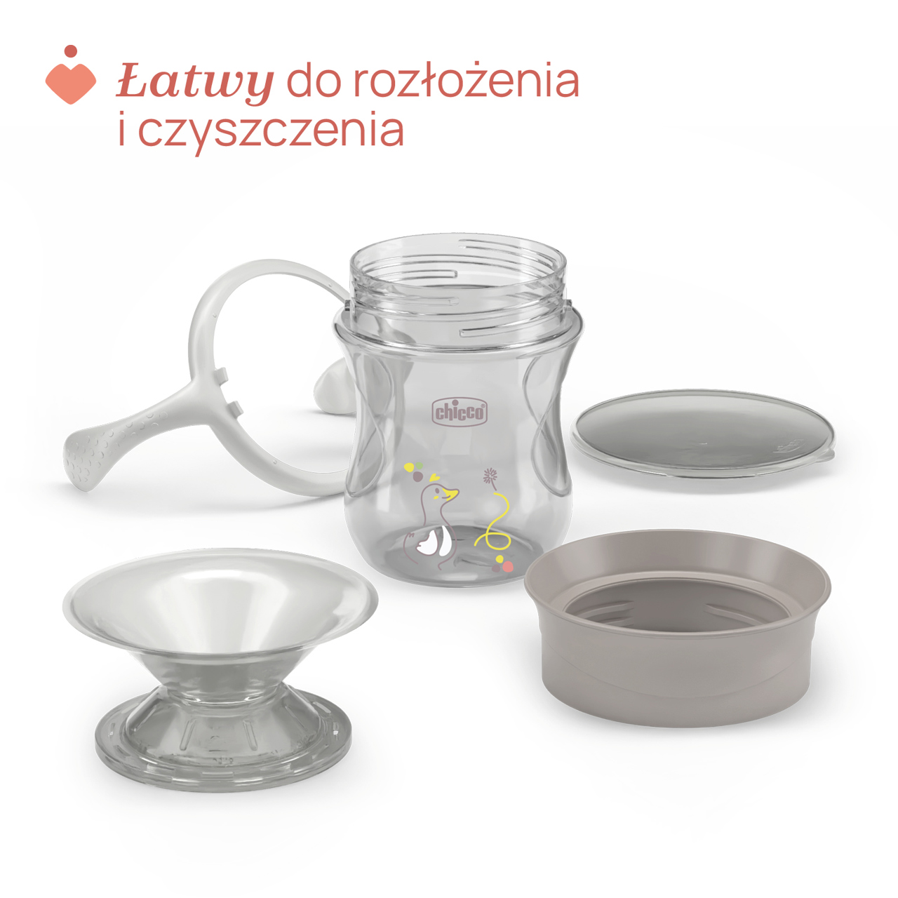 KUBEK 360` DO NAUKI SAMODZIELNEGO PICIA 200 ML 12M+ null - 6