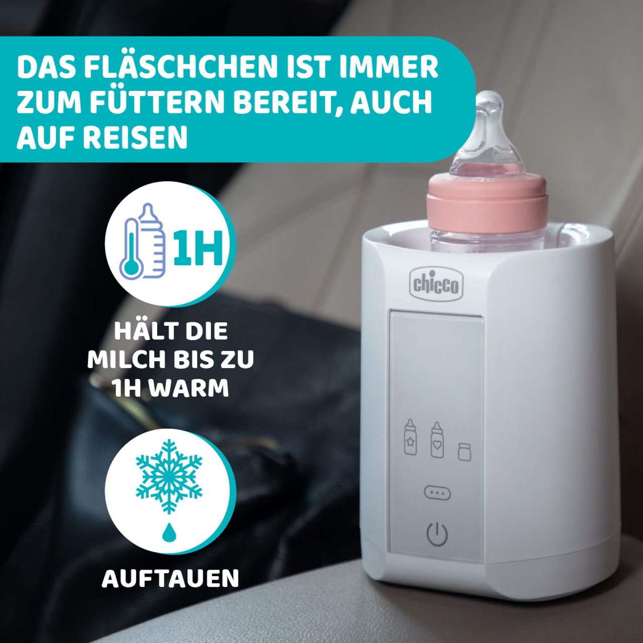 Fläschchenwärmer für Zuhause und Unterwegs null - 5