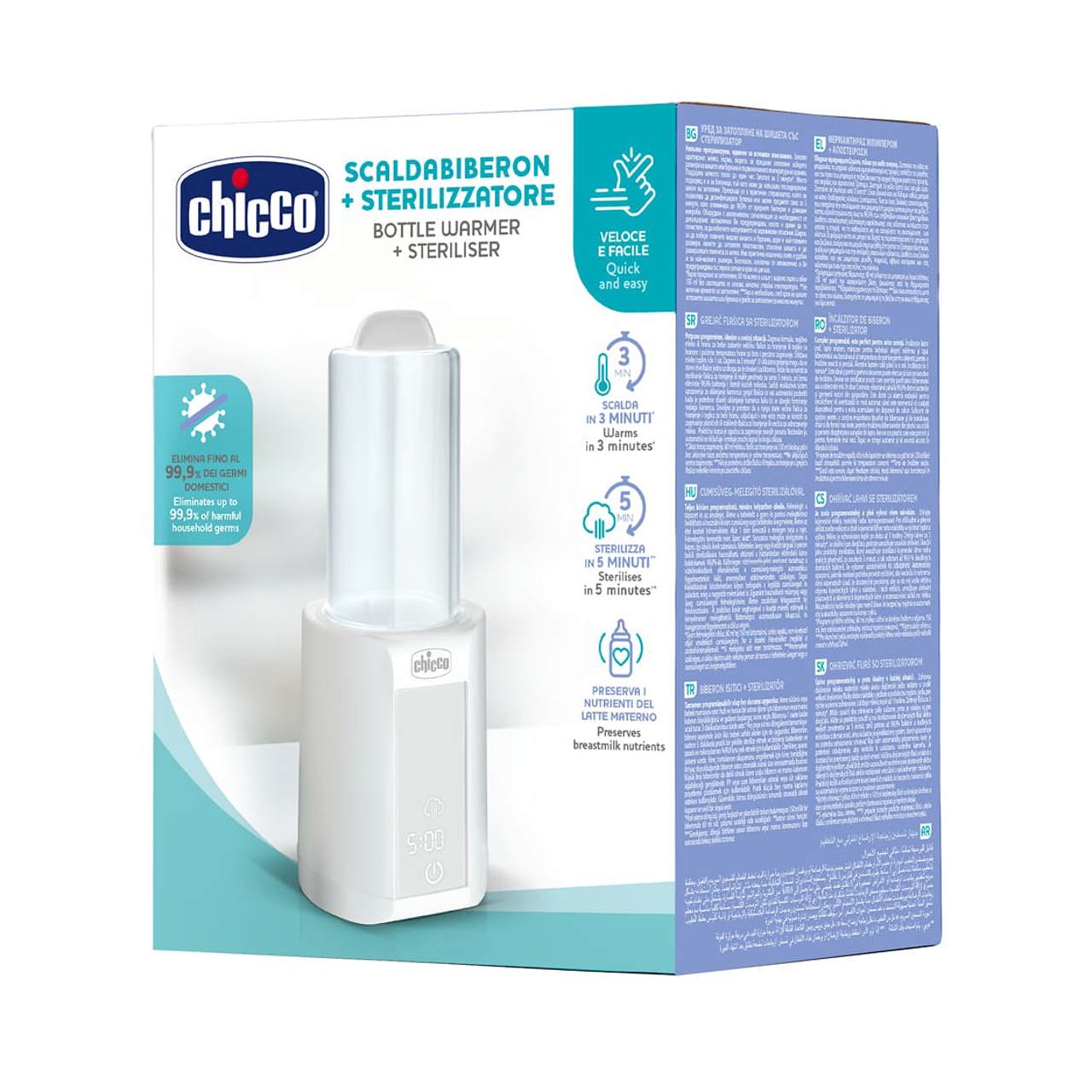 Calienta biberones con esterilizador Chicco - 9