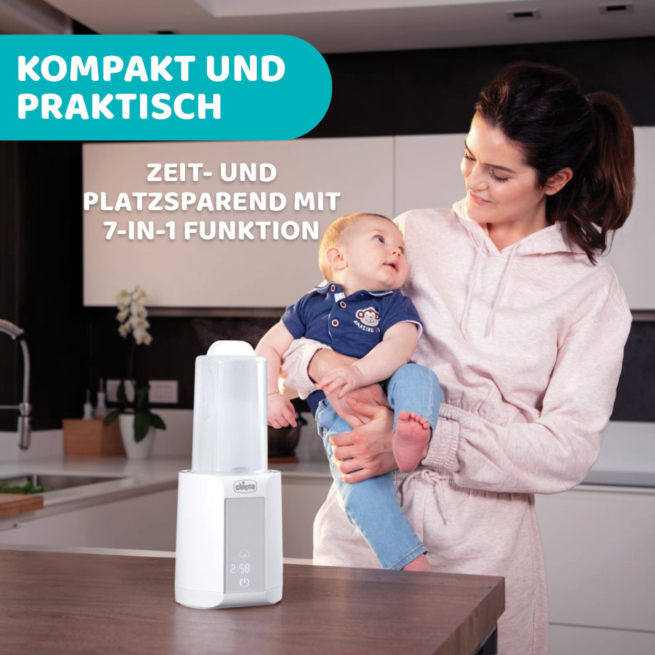 Fläschenwärmer mit Sterilisiergerät null - 3