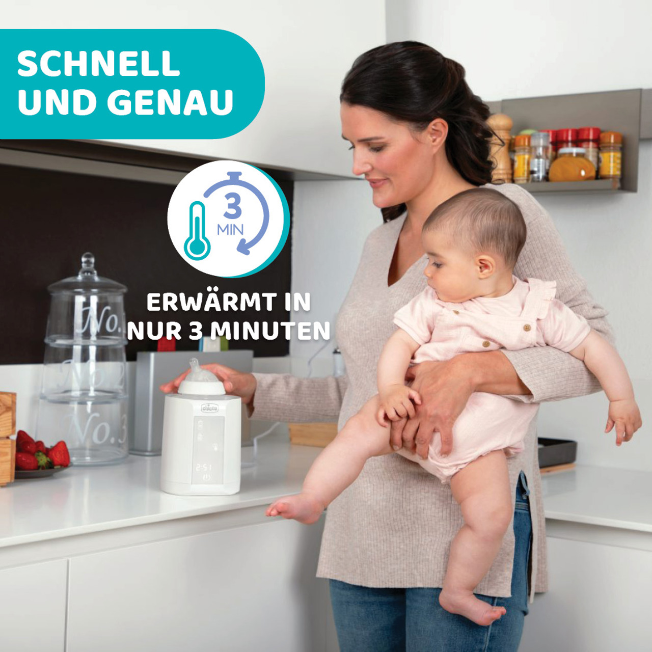 Fläschenwärmer mit Sterilisiergerät null - 2