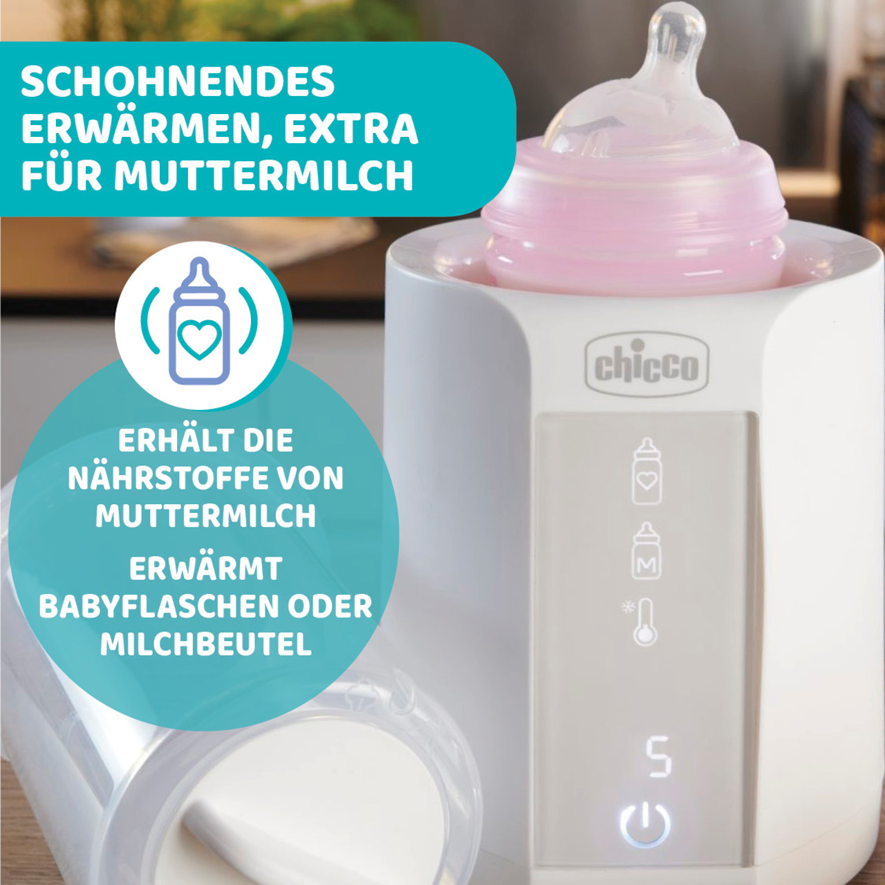Fläschenwärmer mit Sterilisiergerät null - 4
