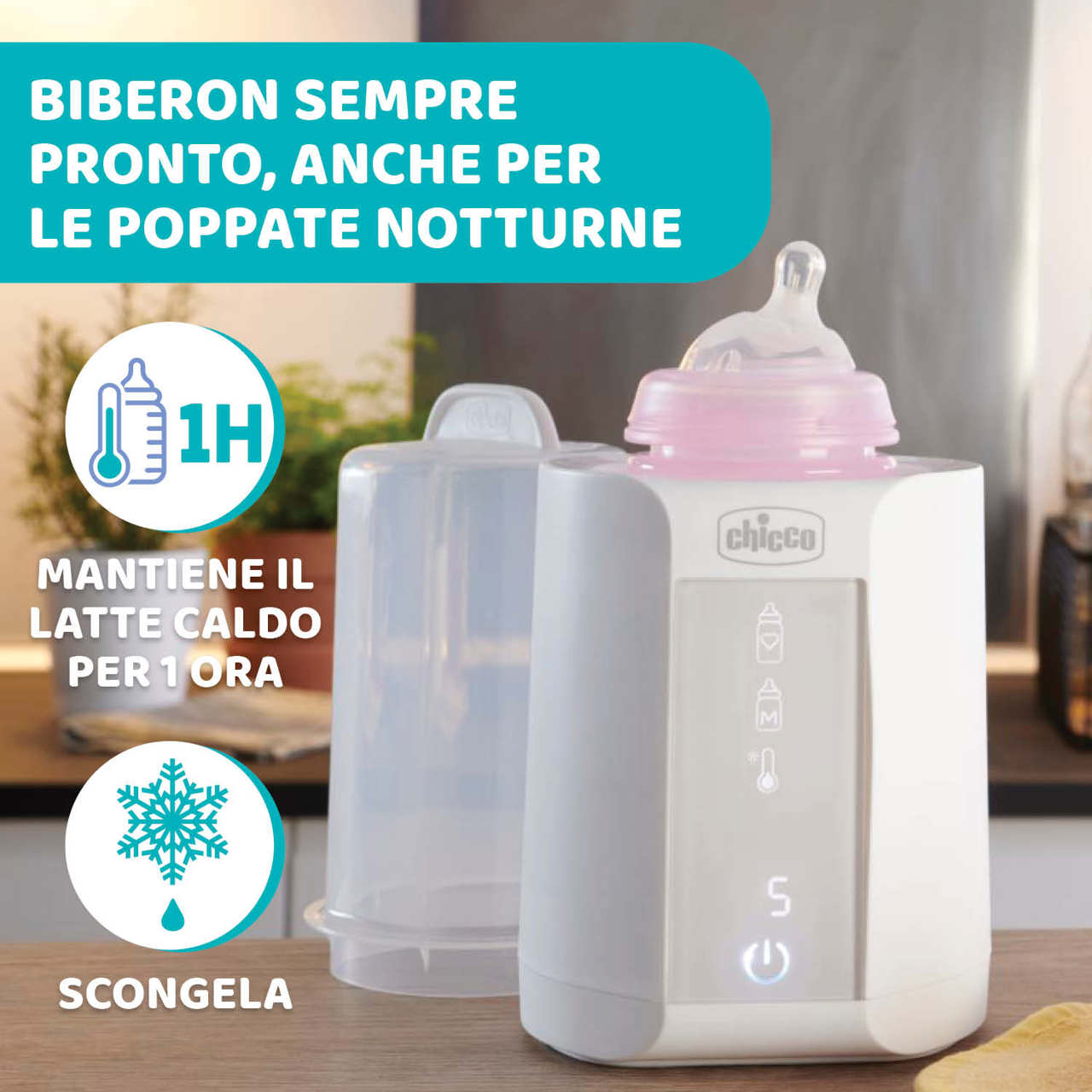 Chicco - Scalda Biberon + Sterilizzatore Confezione 1 Pezzo Petrone Online