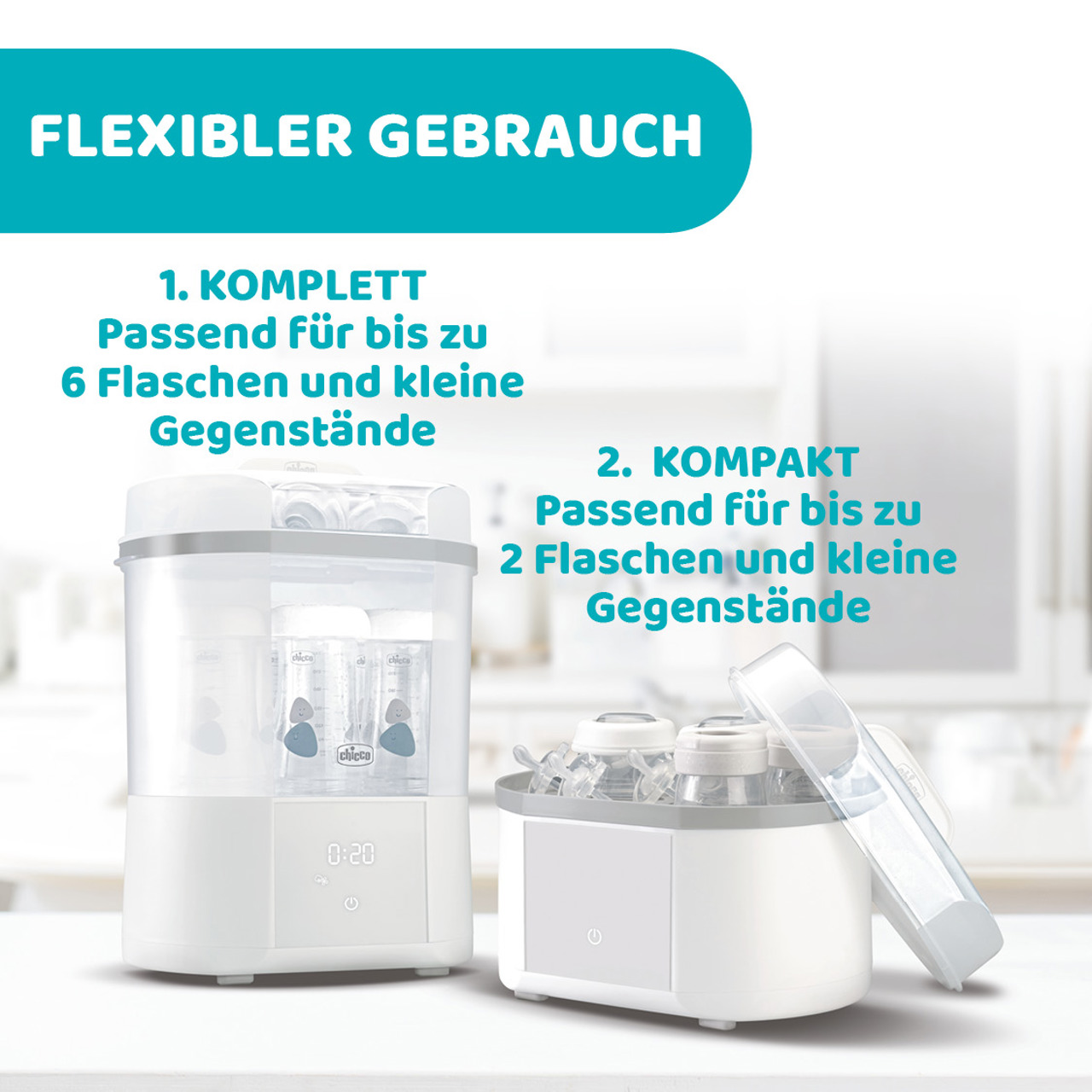 Modularer Sterilisator mit Trocknungsfunktion null - 6