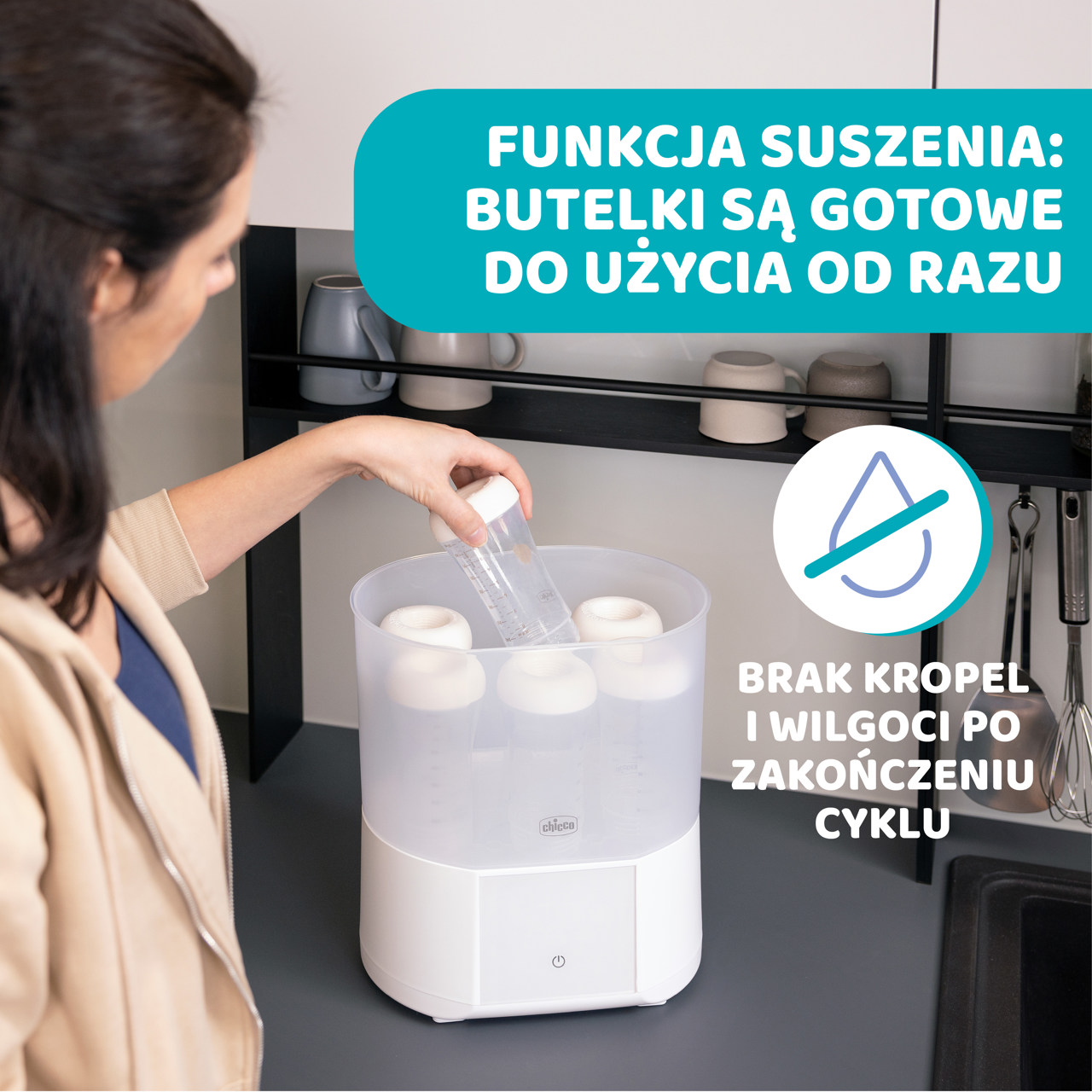STERYLIZATOR PAROWY Z SUSZARKĄ "ALL IN ONE" null - 7