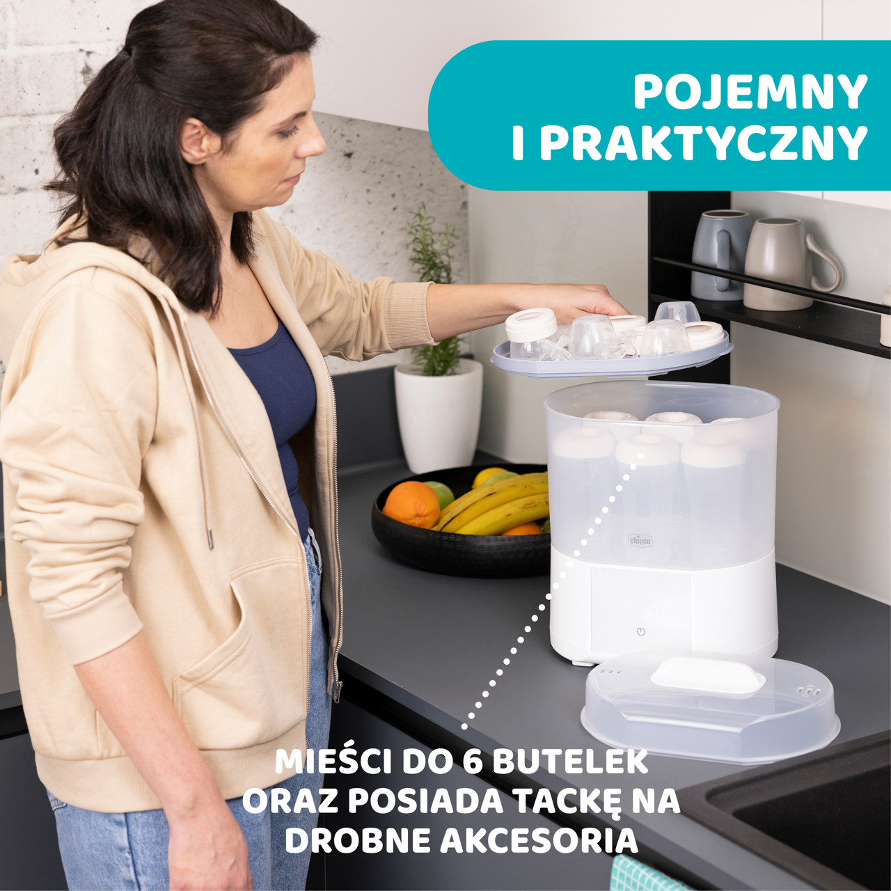 STERYLIZATOR PAROWY Z SUSZARKĄ "ALL IN ONE" null - 8