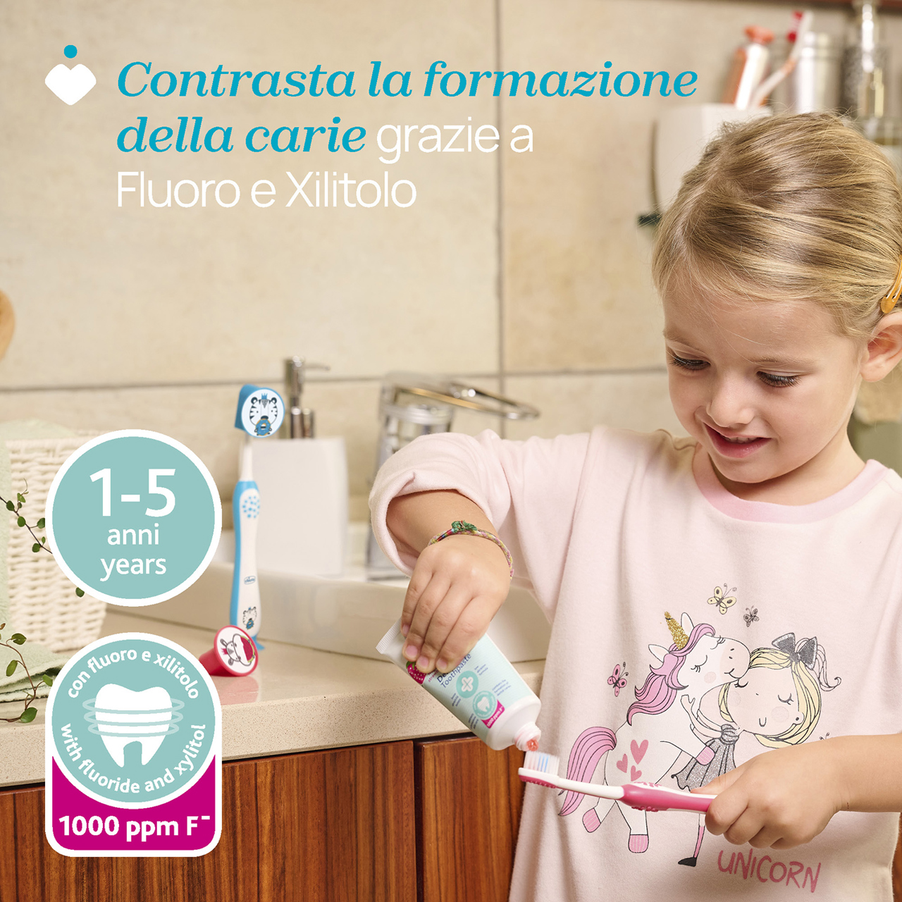 Dentifricio fragola 50 ml Chicco - 2