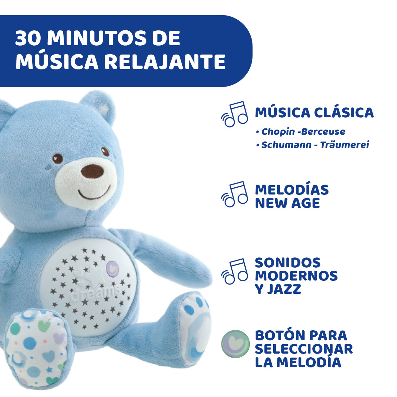 Osito Proyector Baby Bear image number 9