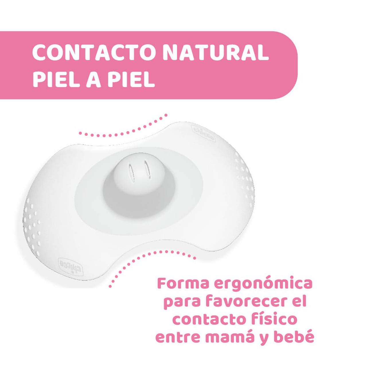 Pezoneras SkintoSkin de silicona extra fina Chicco - 3