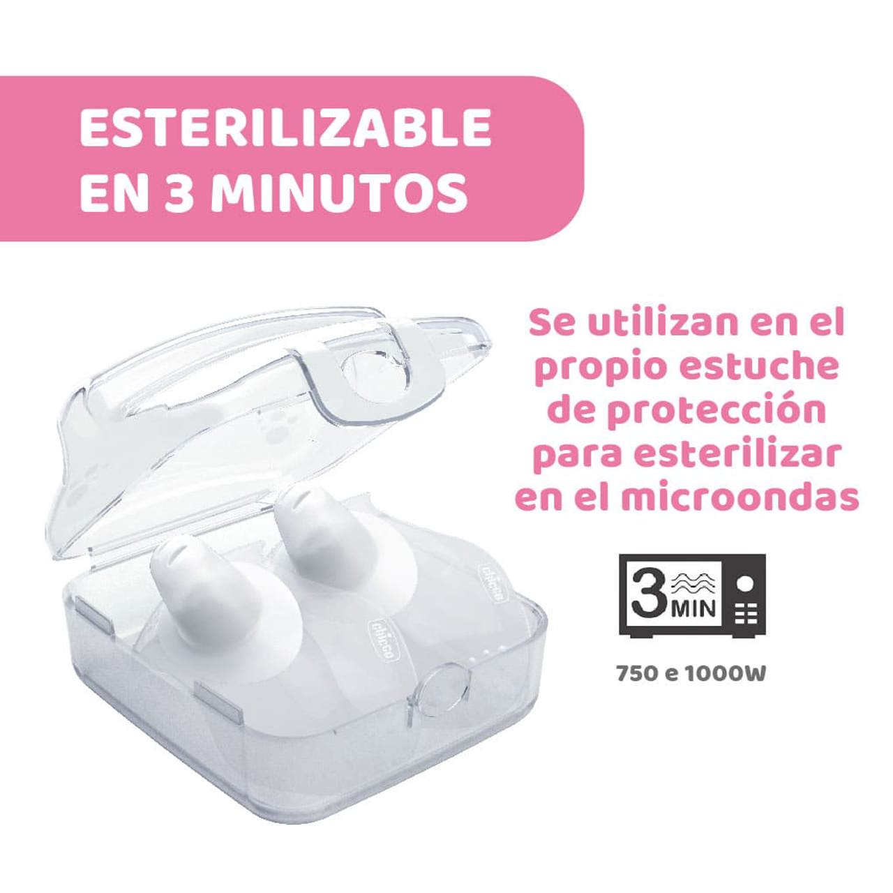 Pezoneras SkintoSkin de silicona extra fina Chicco - 5