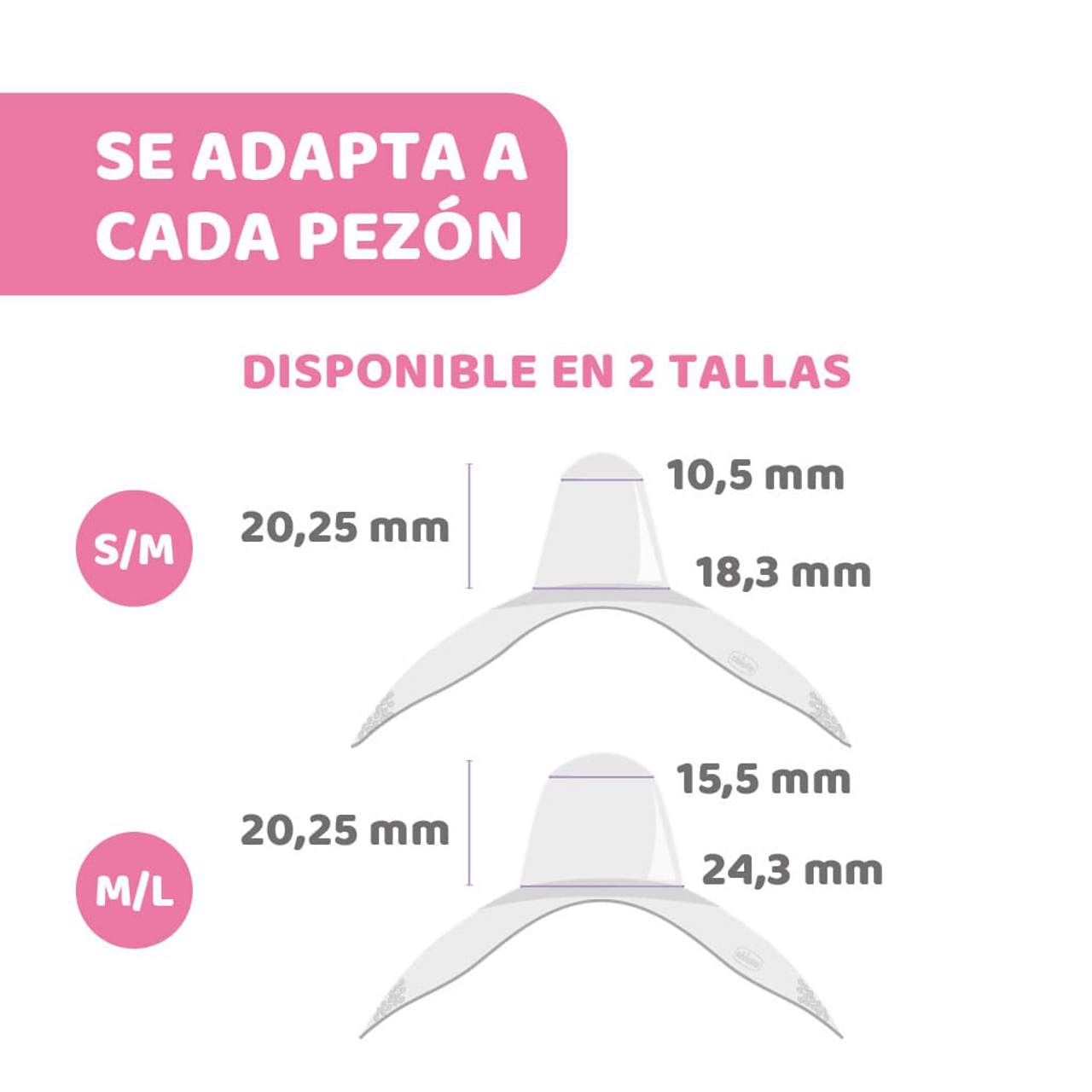 Pezoneras SkintoSkin de silicona extra fina Chicco - 6