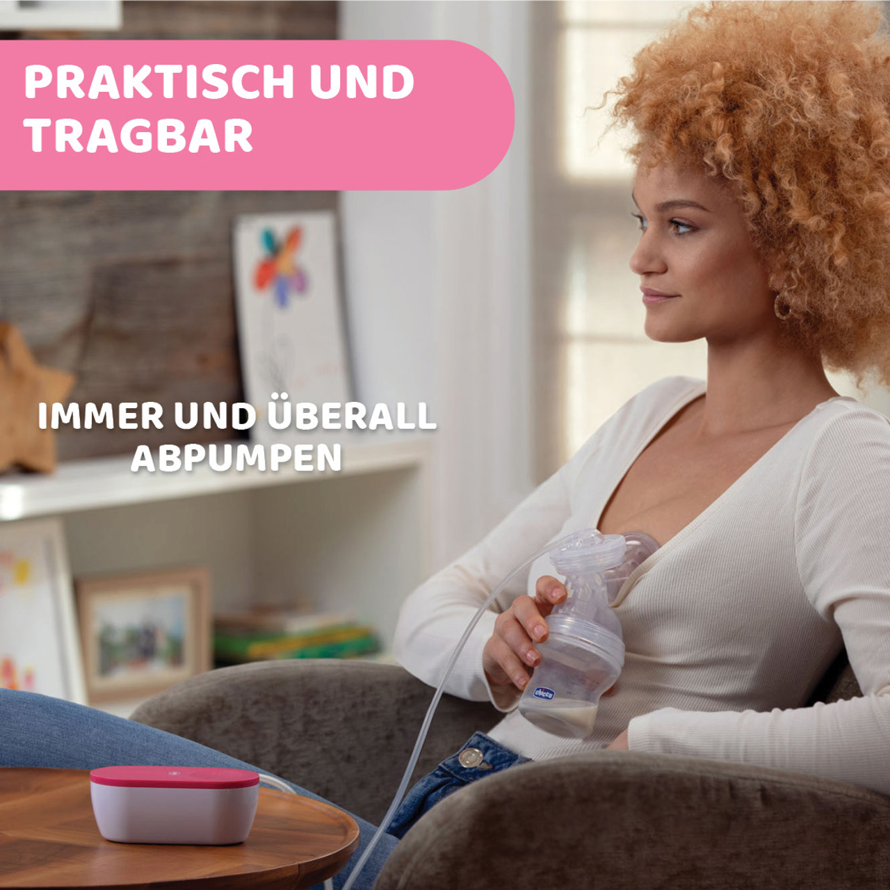 Elektrische Milchpumpe Kompakt für Zuhause und Unterwegs null - 1