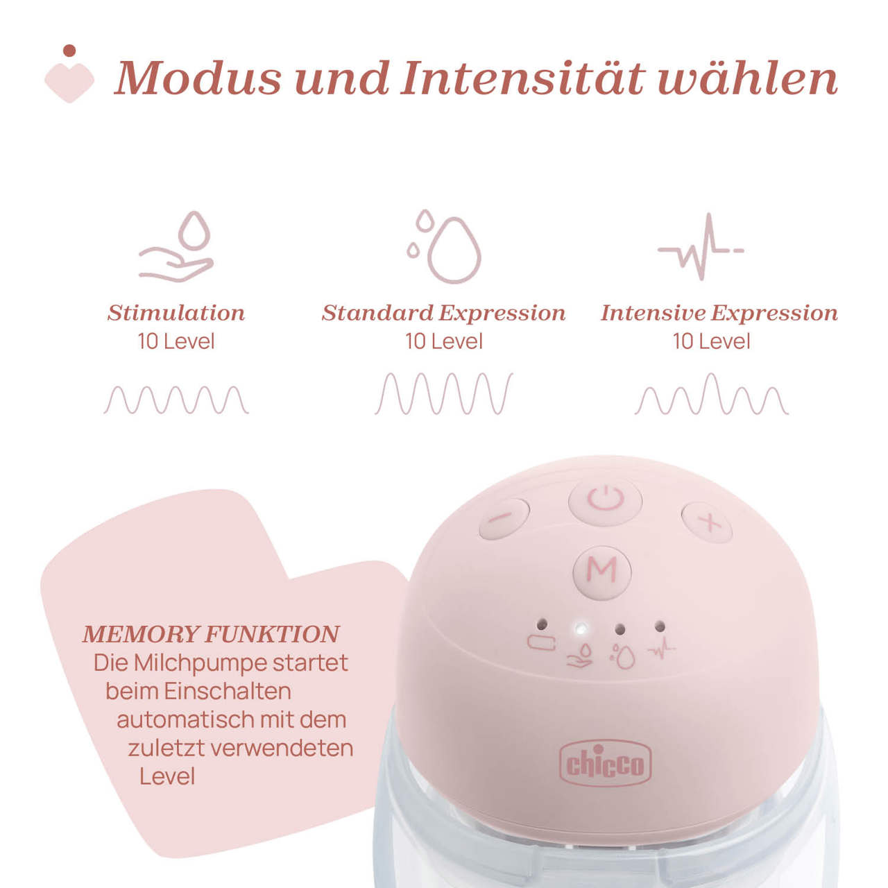 Freihändige elektrische Doppelmilchpumpe null - 4