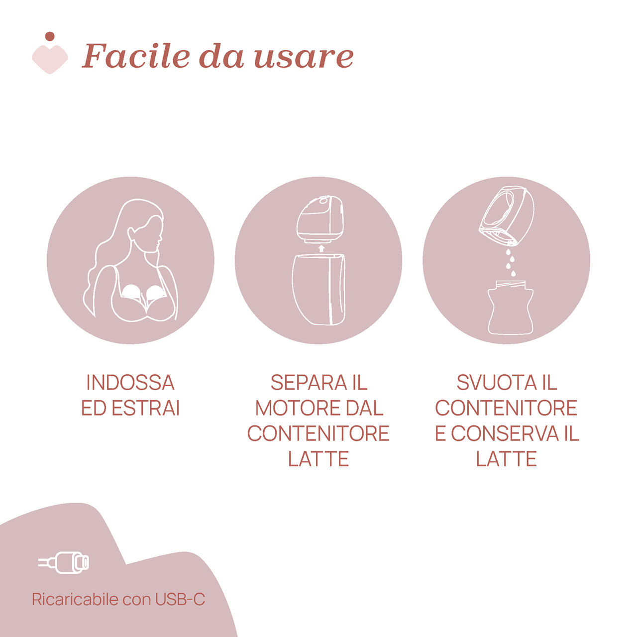 Tiralatte indossabile null - 2