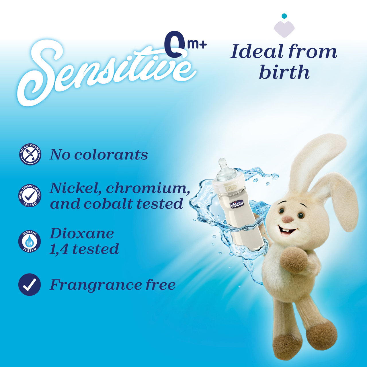 Detergente limpia biberones 300ml Chicco - 1