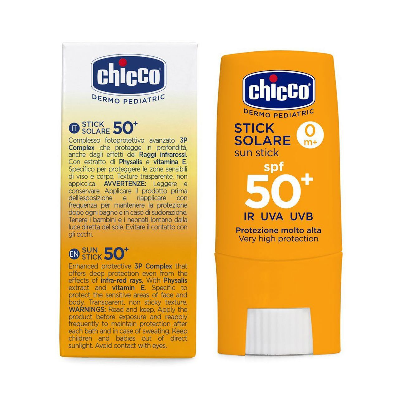 Stick Solare Chicco SPF 50+ image number 1