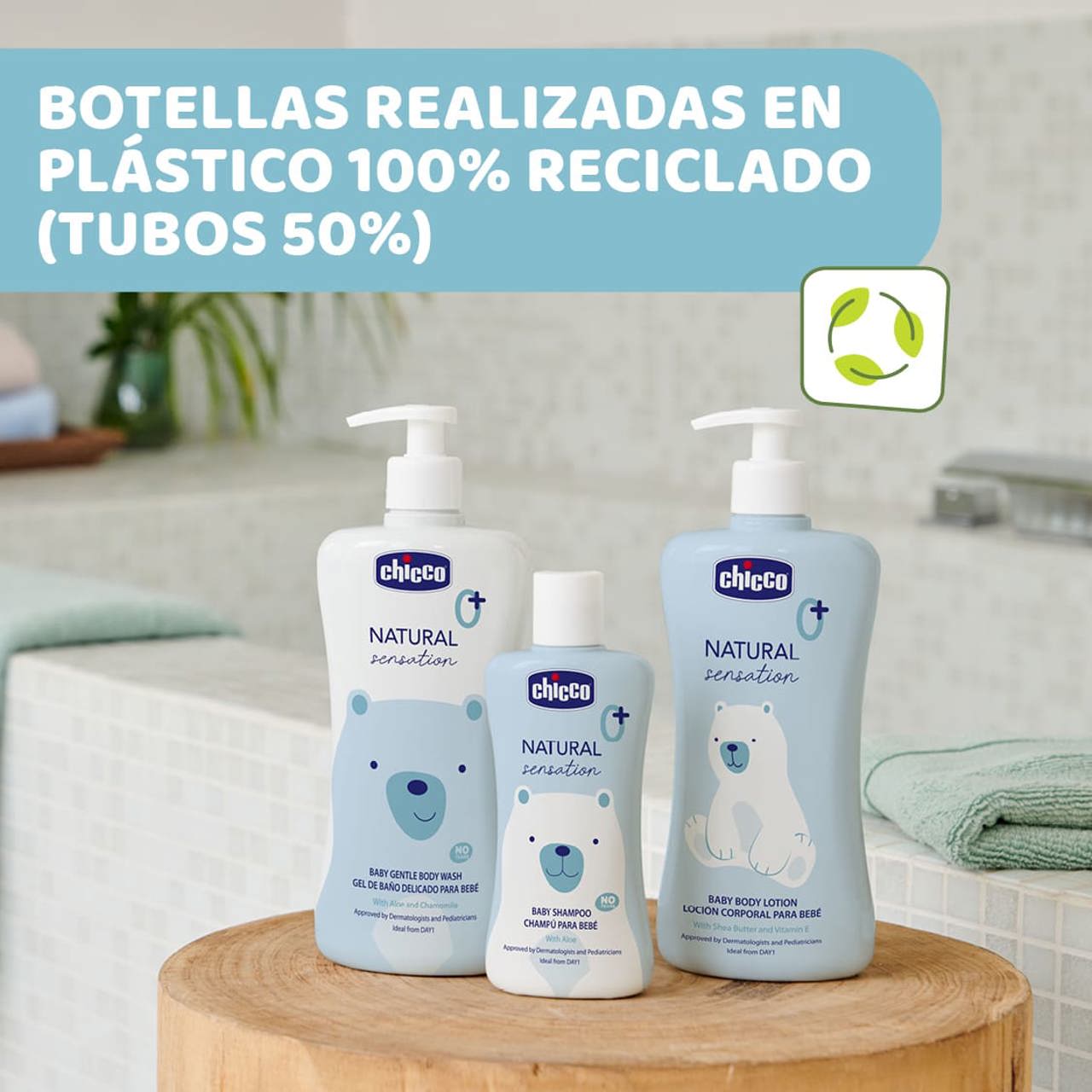 Gel de baño y crema hidratante Natural Sensation  Chicco - 4