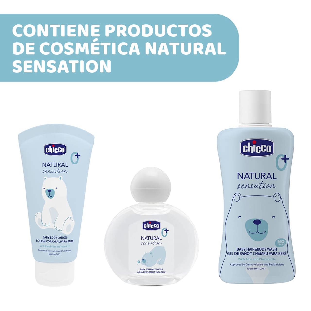 Set de cosmética Baby Essential Natural Sensation image number 1