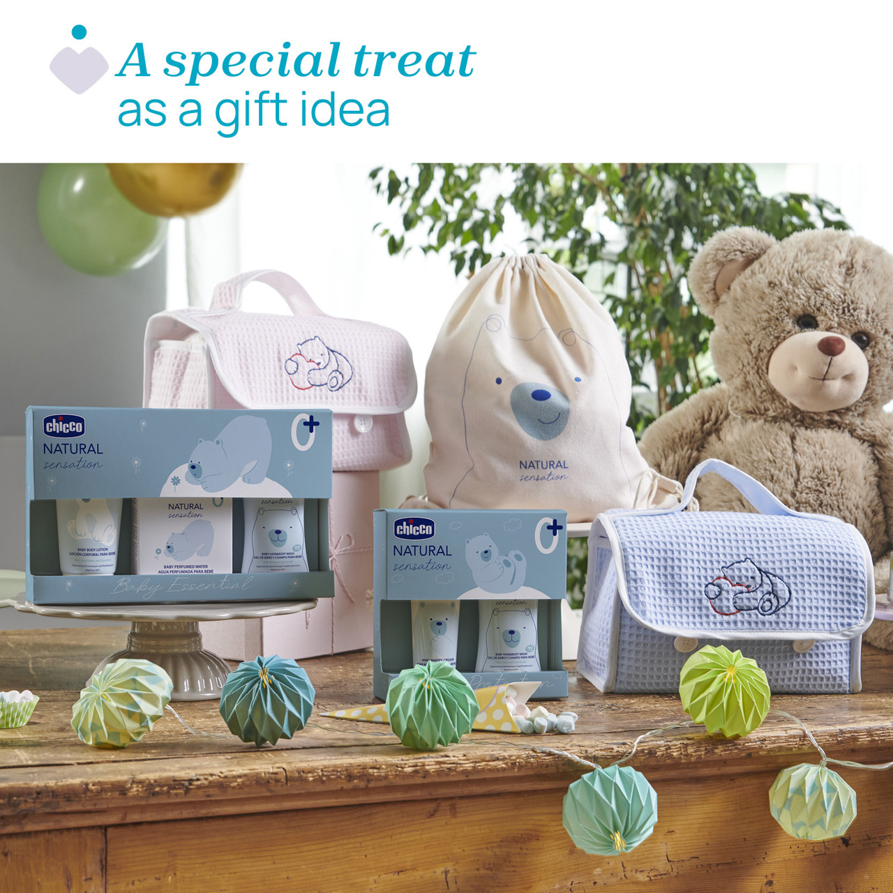 Natural Sensation – Coffret de bain avec distributeur de savon null - 5