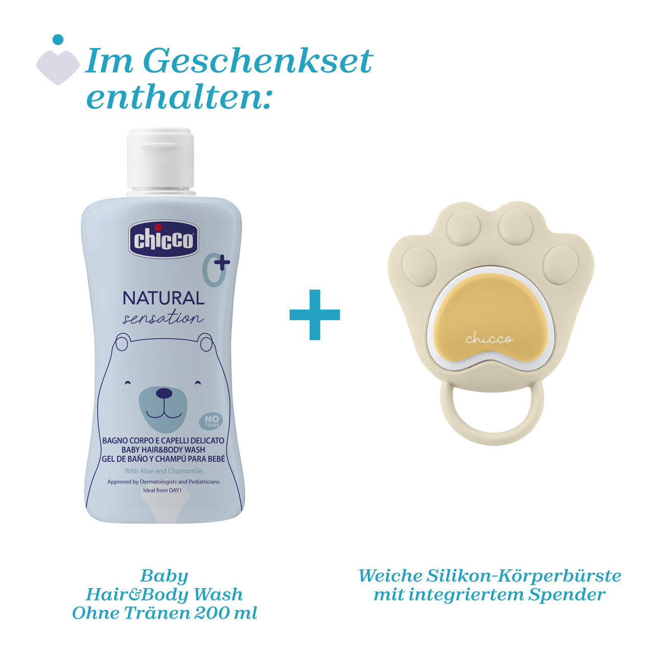 Natural Sensation - Badeset mit Seifenspender null - 4