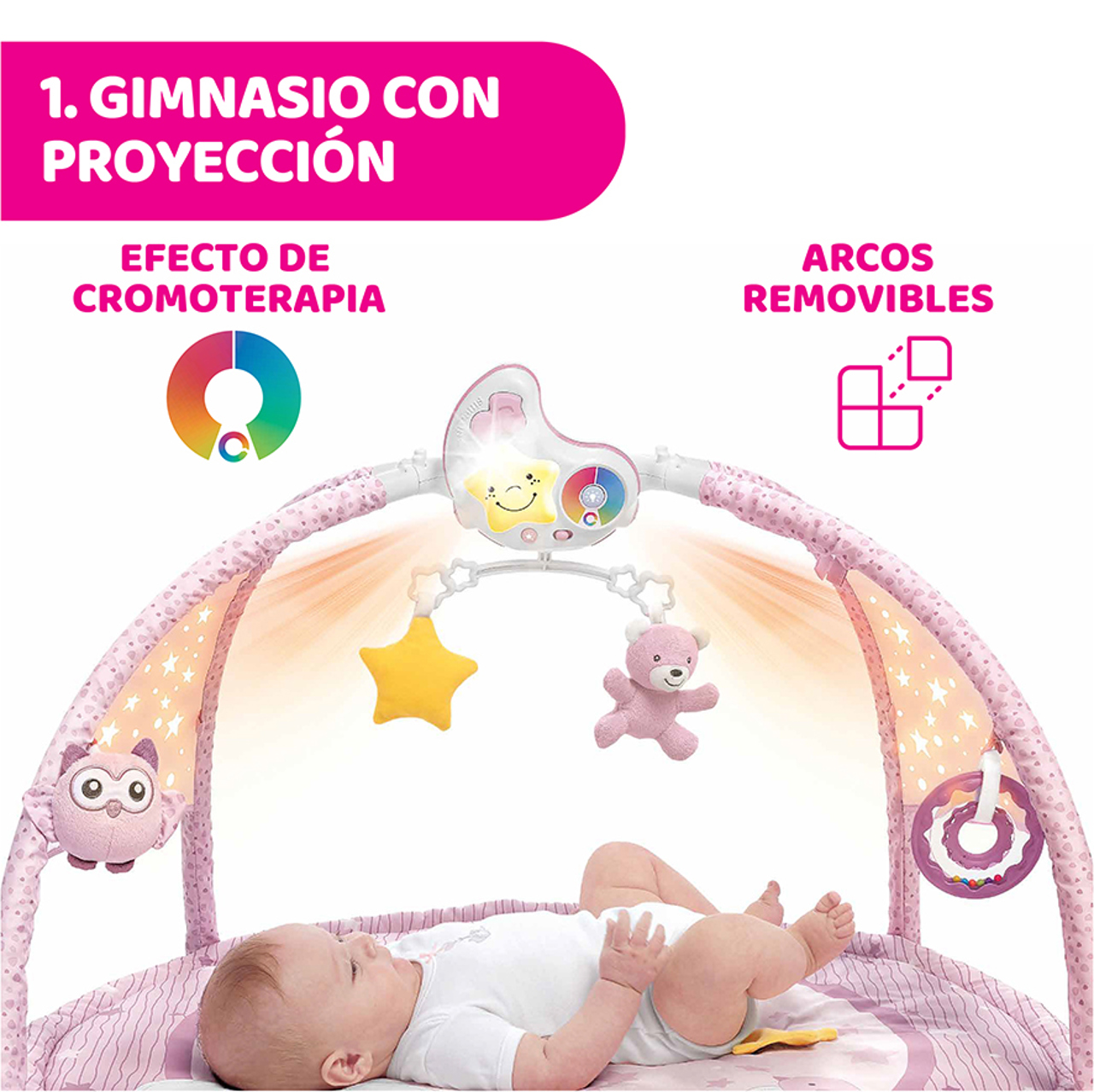 Gimnasio para bebé First Dreams Goodnight Stars null - 1