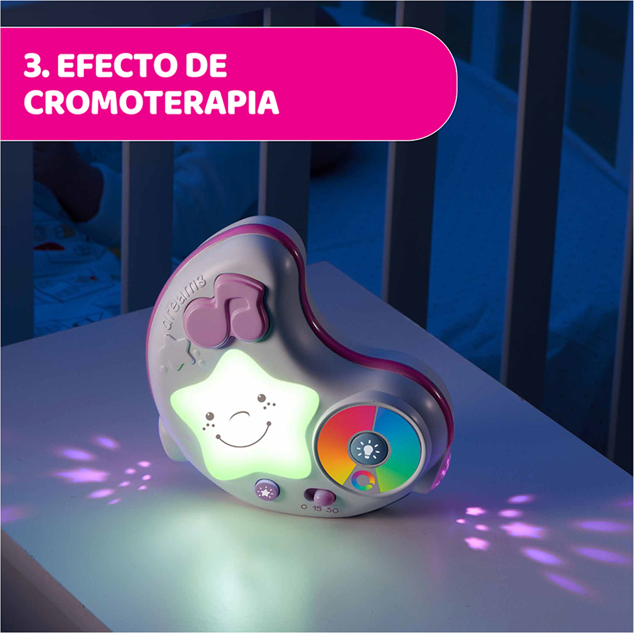 Gimnasio para bebé First Dreams Goodnight Stars null - 3