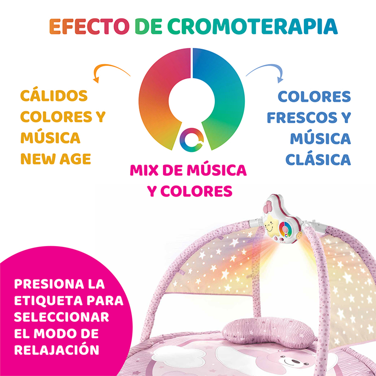 Gimnasio para bebé First Dreams Goodnight Stars null - 7