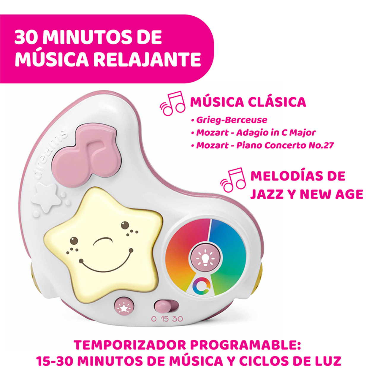 Gimnasio para bebé First Dreams Goodnight Stars null - 6