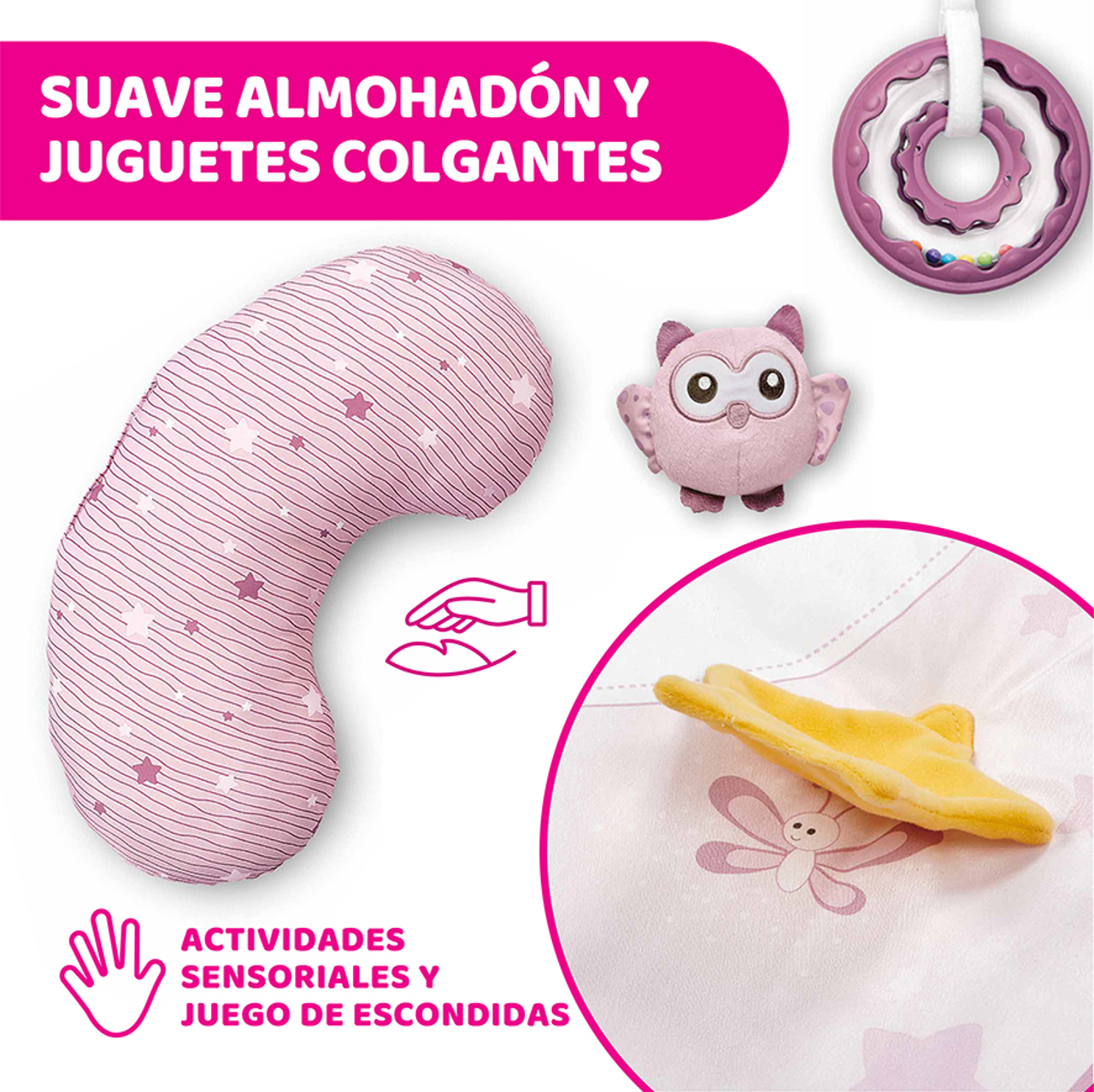 Gimnasio para bebé First Dreams Goodnight Stars null - 4