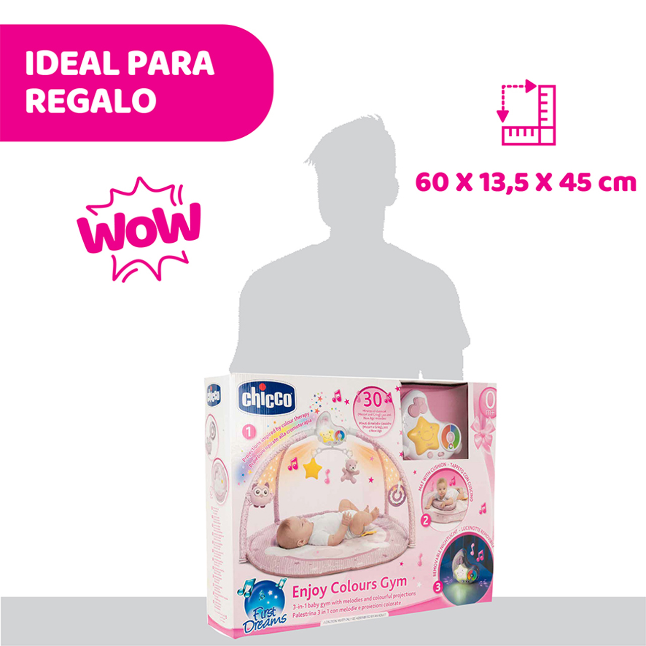 Gimnasio para bebé First Dreams Goodnight Stars null - 5