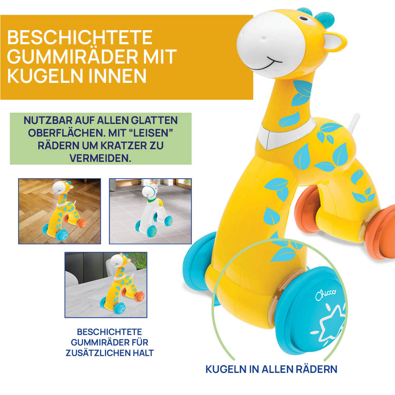 Giraffe Drücke und Los null - 4