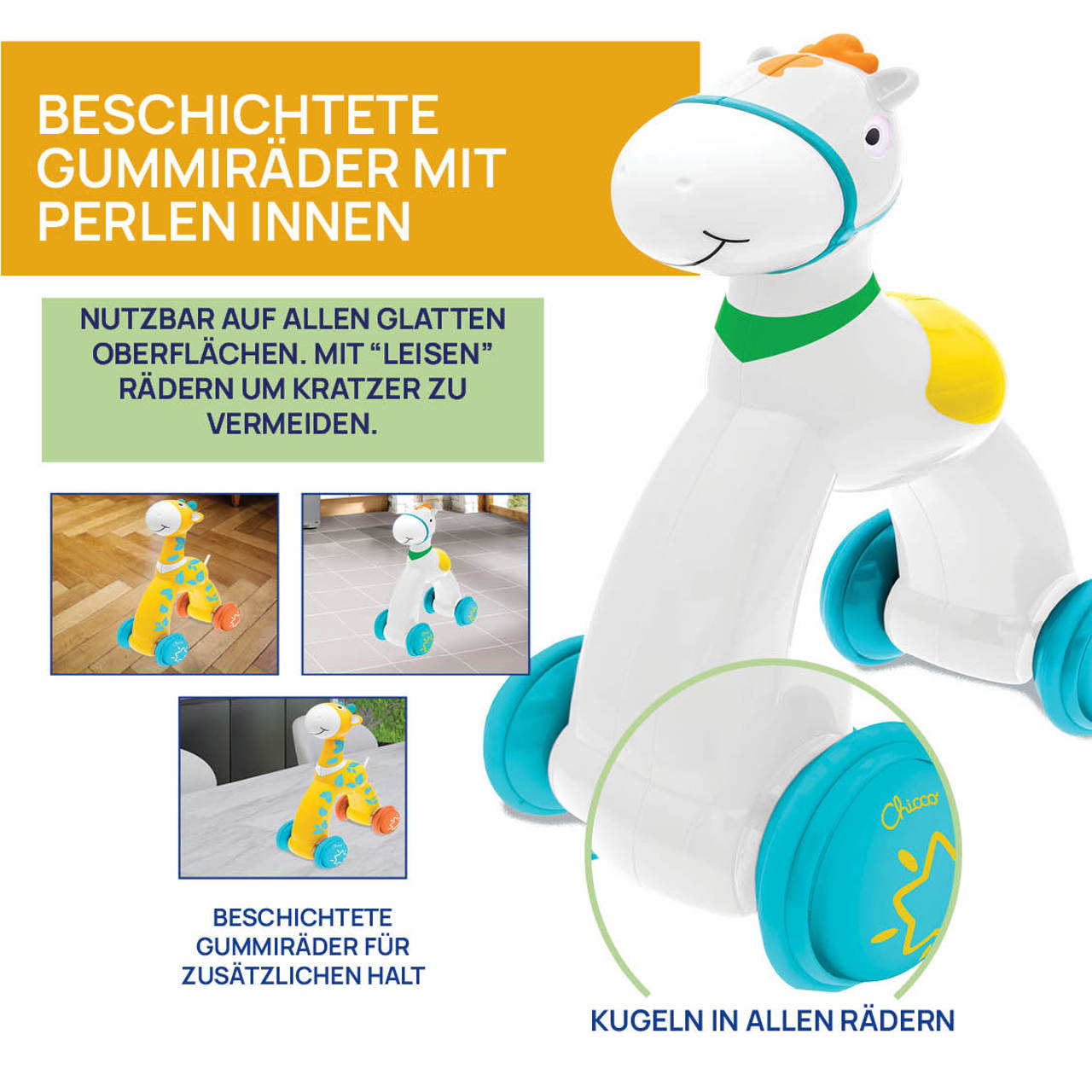 Pferd Drücke und Los null - 4
