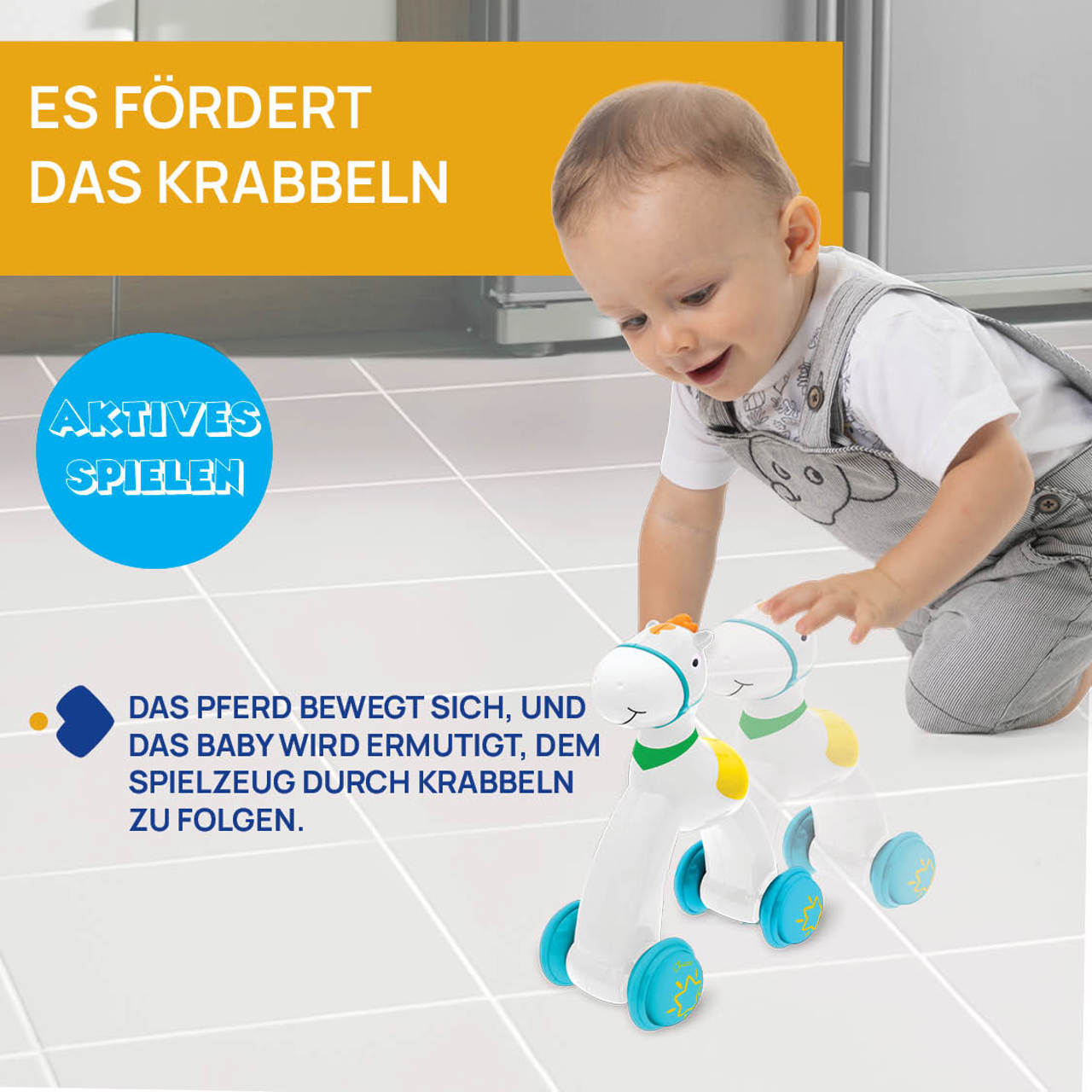 Pferd Drücke und Los null - 5