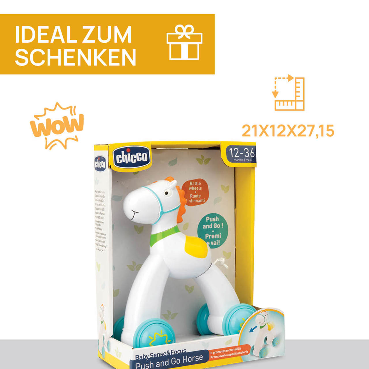 Pferd Drücke und Los null - 7