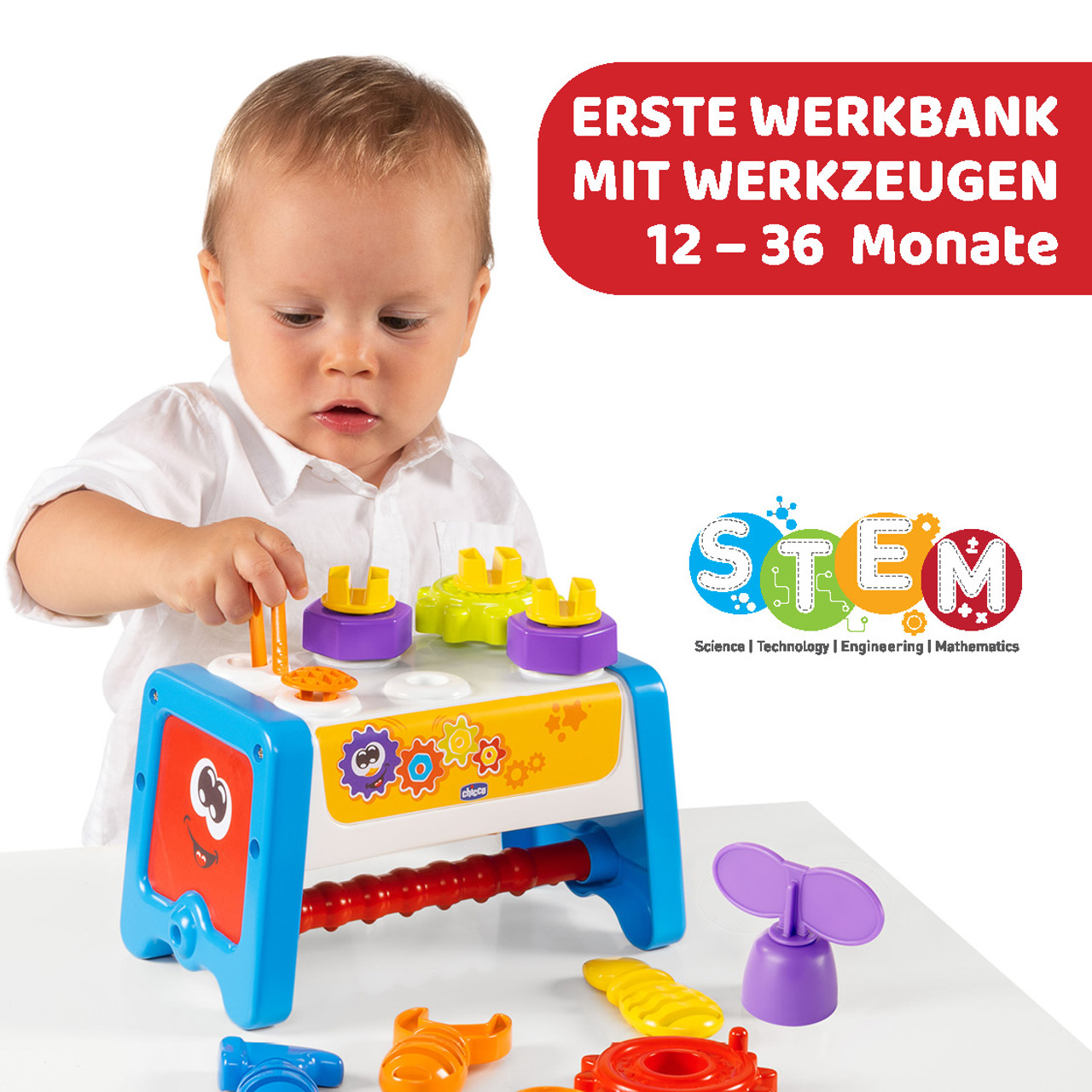 2 in 1 Werkbank mit Werkzeugen  null - 1