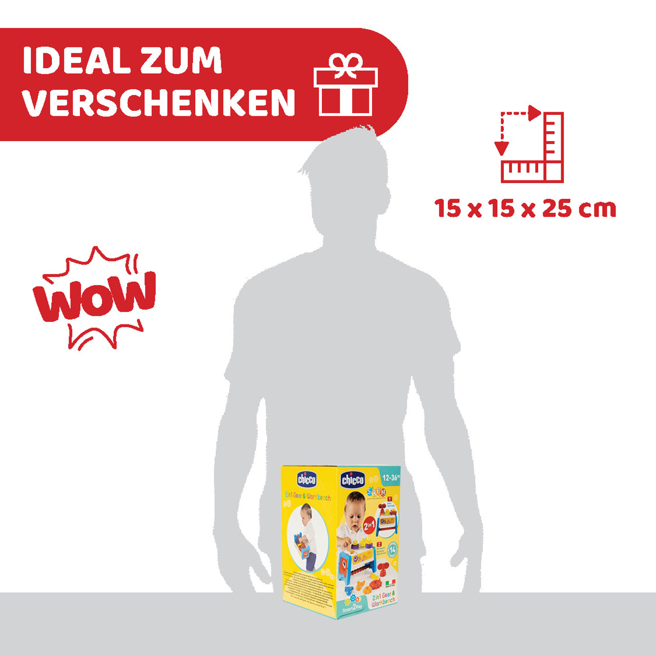 2 in 1 Werkbank mit Werkzeugen  null - 6